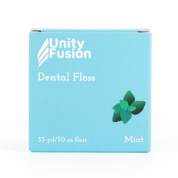 خيط تنظيف الاسنان بنكهة النعناع Mint Flavor Biodegradable Dental Floss