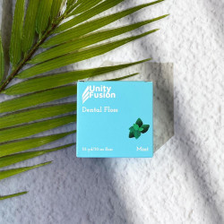 خيط تنظيف الاسنان بنكهة النعناع Mint Flavor Biodegradable Dental Floss