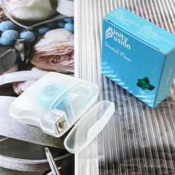 خيط تنظيف الاسنان بنكهة النعناع Mint Flavor Biodegradable Dental Floss