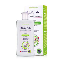 شامبو الشعر المضاد للقشرة بكبريتيد السيلينيوم  Regal Selenium Sulfide Soothing Anti-Dandruff Shampoo 200 ml