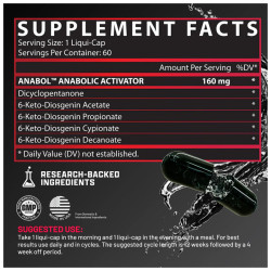 معزز انسجة كتلة العضلات  Anabolic Muscle Mass Builder
