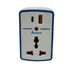موزع كهرباء جداري (تقسيم) Electric Socket With USB 