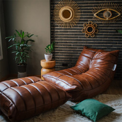 اريكة ميلو پف جلد Mellow Puff Leather
