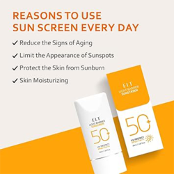 واقي شمس بعامل حماية 50 Light Barrier Sunscreen SPF50+PA+++