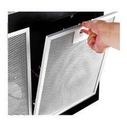 مفرغة ومرشحة هواء Chimney Hood