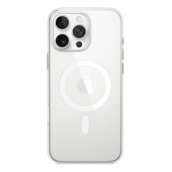 كفر شفاف للايفون 16 برو ماكس مع ماك سيف iPhone 16 Pro Max Clear Case with MagSafe