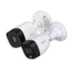 أربع كاميرات - 2 ميجابكسل بتقنية اللون الكامل Dahua Kit 4 Cameras 2MP, Full-Color, LED