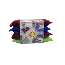 سيت جلافة لغسل الصحون 4 قطع Sponge Scourer 4 Pcs Set