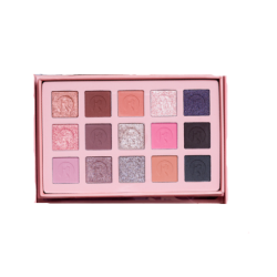 باليت ايشادو- تصميم الأزهار  Makeup Eyeshadow Palette - Floral Design