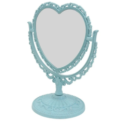 مرآة منضدية على شكل قلب Heart Shape Stand Mirror