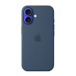 كفر سيليكون للايفون 16 مع ماك سيف iPhone 16 Silicone Case with MagSafe