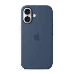 كفر سيليكون للايفون 16 مع ماك سيف iPhone 16 Silicone Case with MagSafe