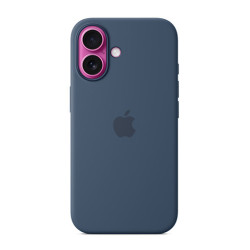 كفر سيليكون للايفون 16 مع ماك سيف iPhone 16 Silicone Case with MagSafe
