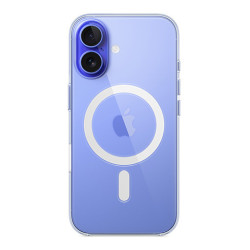كفر شفاف للايفون 16 مع ماك سيف iPhone 16 Clear Case with MagSafe