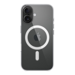 كفر شفاف للايفون 16 مع ماك سيف iPhone 16 Clear Case with MagSafe