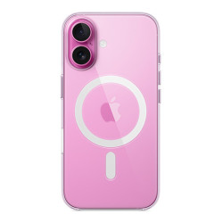 كفر شفاف للايفون 16 مع ماك سيف iPhone 16 Clear Case with MagSafe