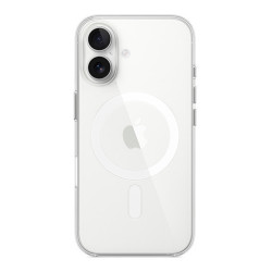 كفر شفاف للايفون 16 مع ماك سيف iPhone 16 Clear Case with MagSafe