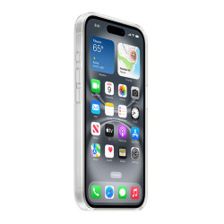 كفر شفاف للايفون 16 مع ماك سيف iPhone 16 Clear Case with MagSafe