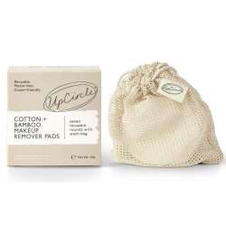 سيت اقراص قطنية لتنظيف البشرة 7 قطع Cotton + Bamboo Make Up Remover Pads
