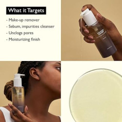 غسول زيتي للبشرة بالرز الأسود 150 مل Black Rice Moisture Cleansing Oil 150 ml