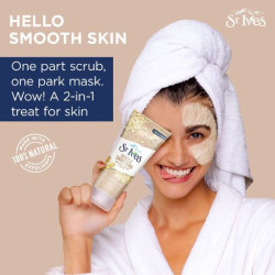 مقشر و ماسك للوجه بالشوفان Gentle Smoothing Face Scrub and Mask Oatmeal