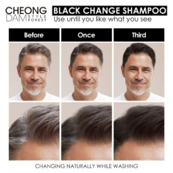 شامبو بصبغة للشعر باللون البني الداكن 200 مل Black Change Shampoo-Dark Brown 200 ml
