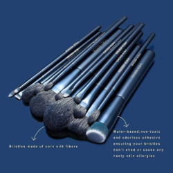 سيت فرش مكياج 15 قطعة 15 PCS MAKEUP BRUSH KIT
