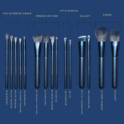سيت فرش مكياج 15 قطعة 15 PCS MAKEUP BRUSH KIT