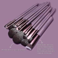 سيت فرش مكياج 15 قطعة 15 PCS MAKEUP BRUSH KIT