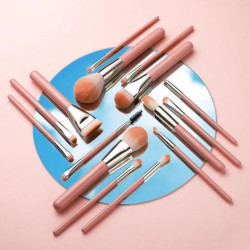 سيت فرش مكياج 15 قطعة 15 PCS MAKEUP BRUSH KIT