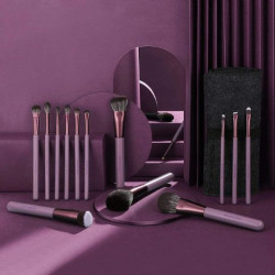 سيت فرش مكياج 15 قطعة مع حقيبة 15 PCS MAKEUP BRUSH KIT with Bag
