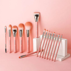 سيت فرش مكياج 15 قطعة مع حقيبة 15 PCS MAKEUP BRUSH KIT with Bag