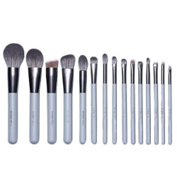 سيت فرش مكياج 15 قطعة مع حقيبة 15 PCS MAKEUP BRUSH KIT with Bag