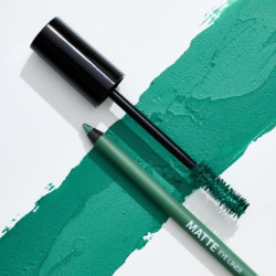 سيت ماسكارا وقلم كحل مات باللون الاخضر Mascara & Matte Eyeliner-Green