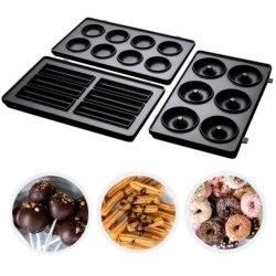 سيت الواح جهاز صنع الوافل Fiesta Snack Maker 3 Pack Plates