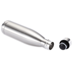 قنينة معدنية حافظة للحرارة 750 مل Silver Chrome Bottle 750ml