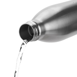 قنينة معدنية حافظة للحرارة 750 مل Silver Chrome Bottle 750ml