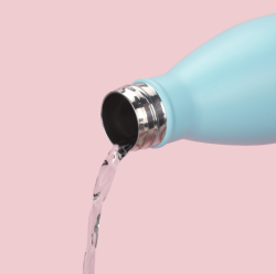 قنينة معدنية حافظة للحرارة 750 مل Matte Baby Blue Bottle 750ml