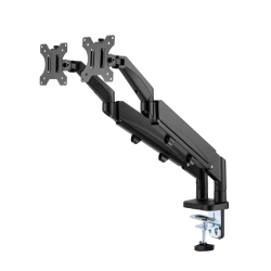 ستاند شاشة كيمنك مزدوج GO-5350 Dual Monitor Arm For Gaming, 17" - 32"