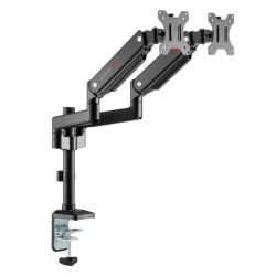 ستاند شاشة كيمنك مزدوج GAMEON GO-2045 Pole-Mounted Spring-Assisted Dual Monitor Arm For Gaming