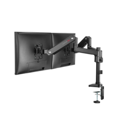 ستاند شاشة كيمنك مزدوج GAMEON GO-2045 Pole-Mounted Spring-Assisted Dual Monitor Arm For Gaming