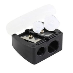 مبراة مزدوجة لأقلام الحواجب والشفاه 2-in-1 Eyebrow Pencil & Lip Liner Sharpener