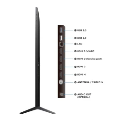 تلفاز TCL 55 بوصة 144 هرتز مع معالج AiPQ Pro وتقنية QD-Mini LED TCL 55" 144Hz TV with AiPQ Pro Processor and QD-Mini LED