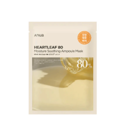 ماسك مهدئ ومرطب بخلاصة عشبة الهارتليف 80% Heartleaf 80 Moisture Soothing Ampoule Mask