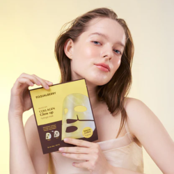 سيت ماسك هيدروجيل كولاجين - 4 قطع Collagen Glow Up Hydrogel Mask –  4 Sheets