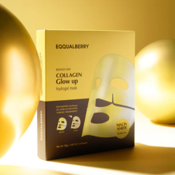 سيت ماسك هيدروجيل كولاجين - 4 قطع Collagen Glow Up Hydrogel Mask –  4 Sheets