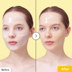 سيت ماسك هيدروجيل كولاجين - 4 قطع Collagen Glow Up Hydrogel Mask –  4 Sheets