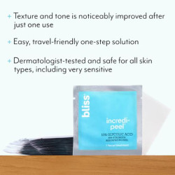مناديل مقشرة بحمض الجليكوليك (15 منديل) That's Incredi-peel Glycolic Acid Pads 15 Pcs