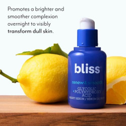 سيروم ليلي لتجديد البشرة بحمض الجليكوليك والبوليهيدروكسي Resurfacing Night Serum with Glycolic + Polyhydroxy Acid