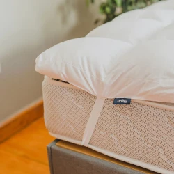 غطاء دوشگ پريميم فايبر (سنكل)120x200x7 سم Premium Fiber Mattress Topper (Single) 120x200x7 cm